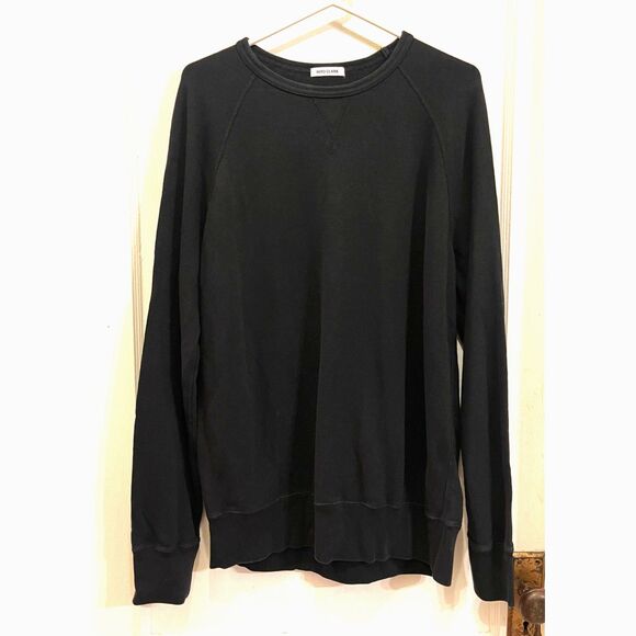 HIRO CLARK Black Pullover Sweatshirt Top Tee Mens Size Medium - Picture 2 of 10